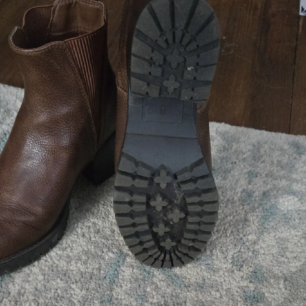 MIA Chestnut Ankle Booties